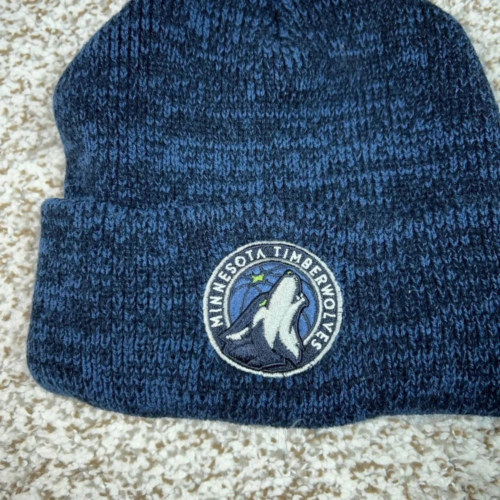 Minnesota Timberwolves Beanie Mens One Size Blue NBA Basketball Knit '47 Sports